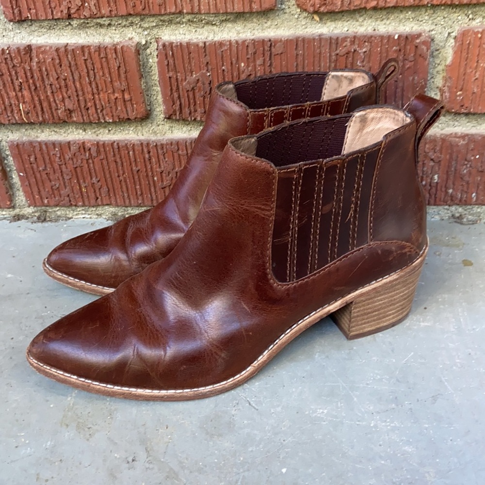 Madewell Bonham Leather Bootie